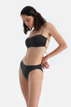 Siyah Straplez Bikini Üst