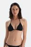 Siyah Üçgen Küçük Bikini Üst