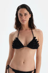 Siyah Üçgen Küçük Bikini Üst