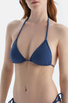 Indigo Üçgen Küçük Bikini Üst