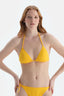 Sarı Üçgen Küçük Bikini Üst