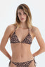 Multicolor Üçgen Küçük Bikini Üst