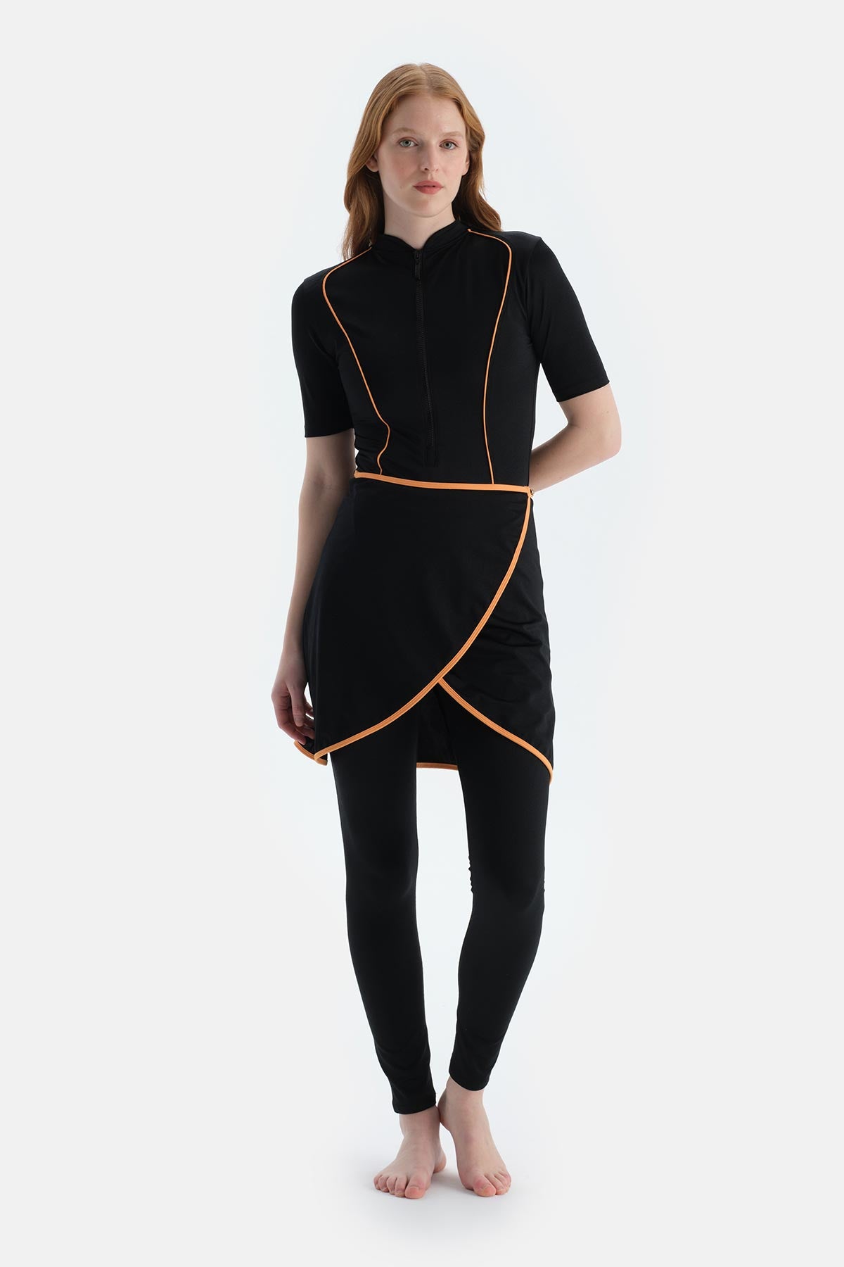 Siyah Fermuarlı Kk. 3 Parçalı Set