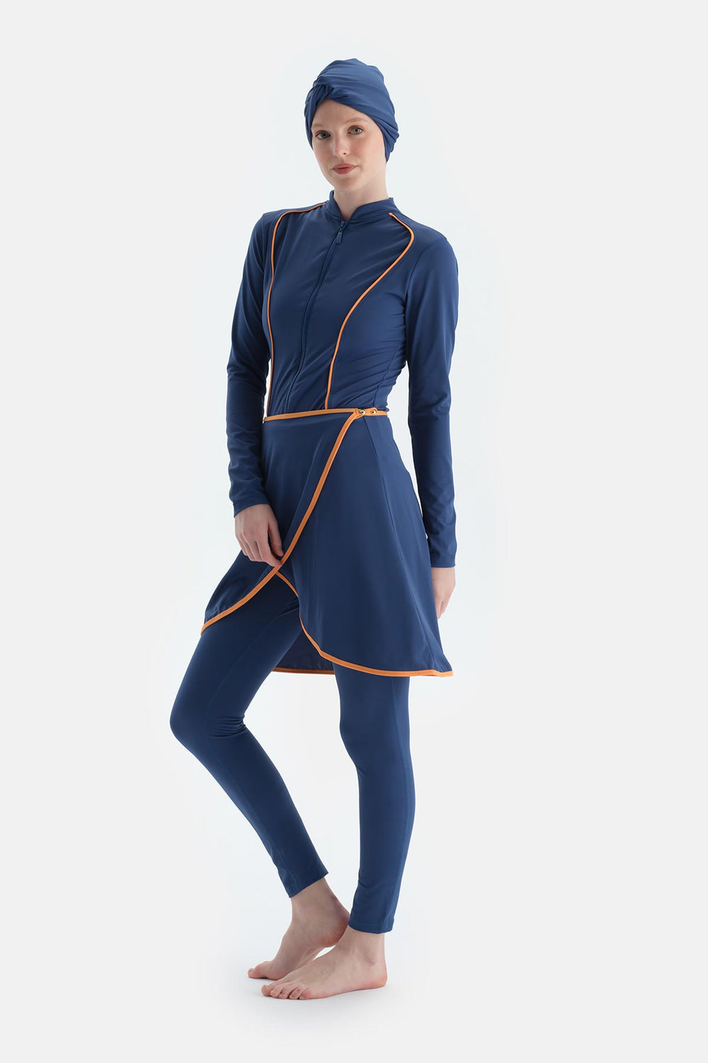 Indigo Fermuarlı Uk. 4 Parçalı Set