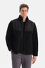Siyah Erkek Önden Fermuarlı Polar Mont