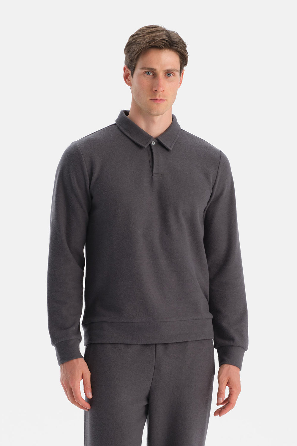 PATLI YAKALI SWEATSHIRT