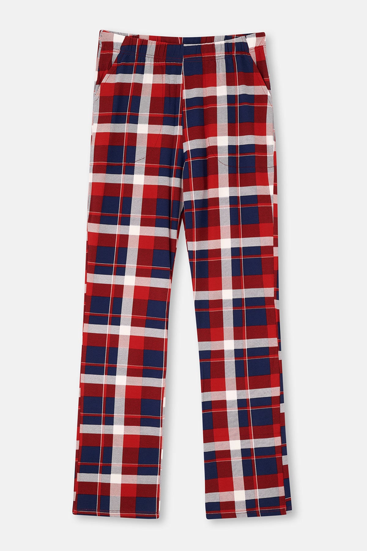 Ekru Uzun Kollu Pijama Takımı