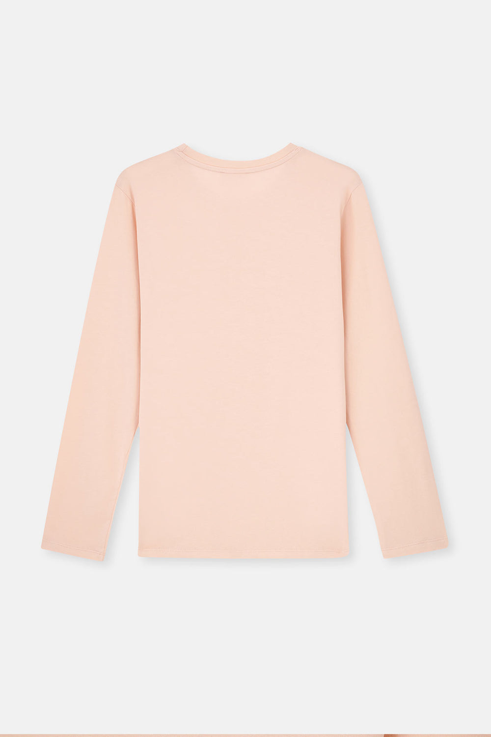 Pudra Uzun Kollu Pijama Takımı