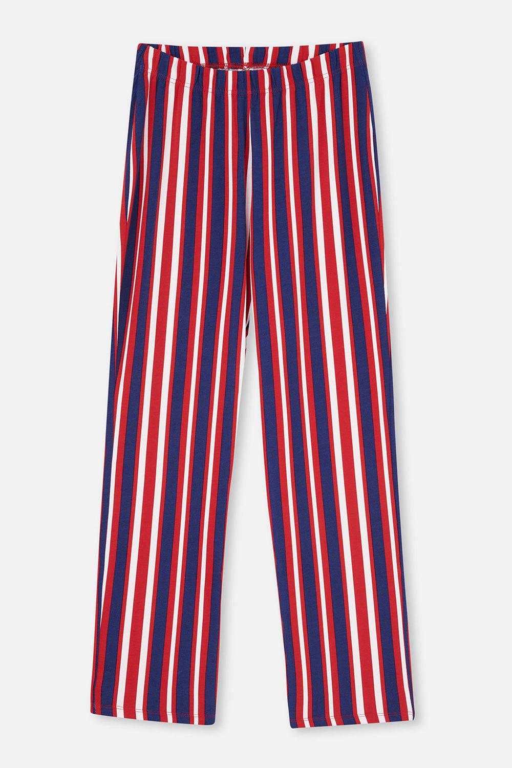 Kırmızı Kadın Uzun Kollu Pijama Takımı