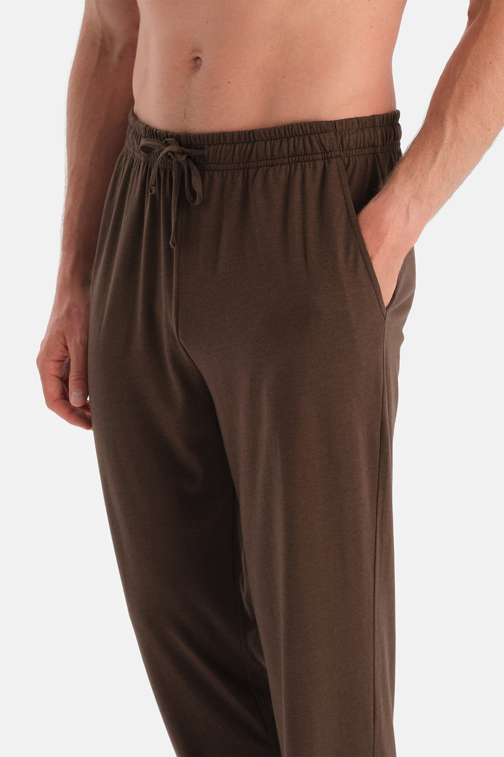 Gri Uzun Kollu Patlı Tişört Pantolon Takım