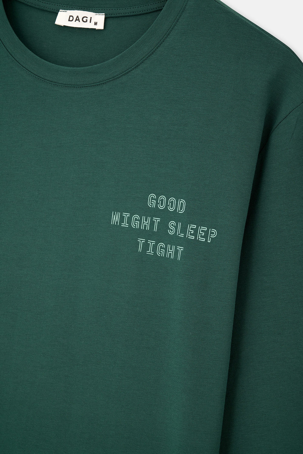 Yeşil Erkek Uzun Kollu Pijama Takımı