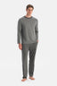 Gri Ribanali Tişört Pantolon Takım