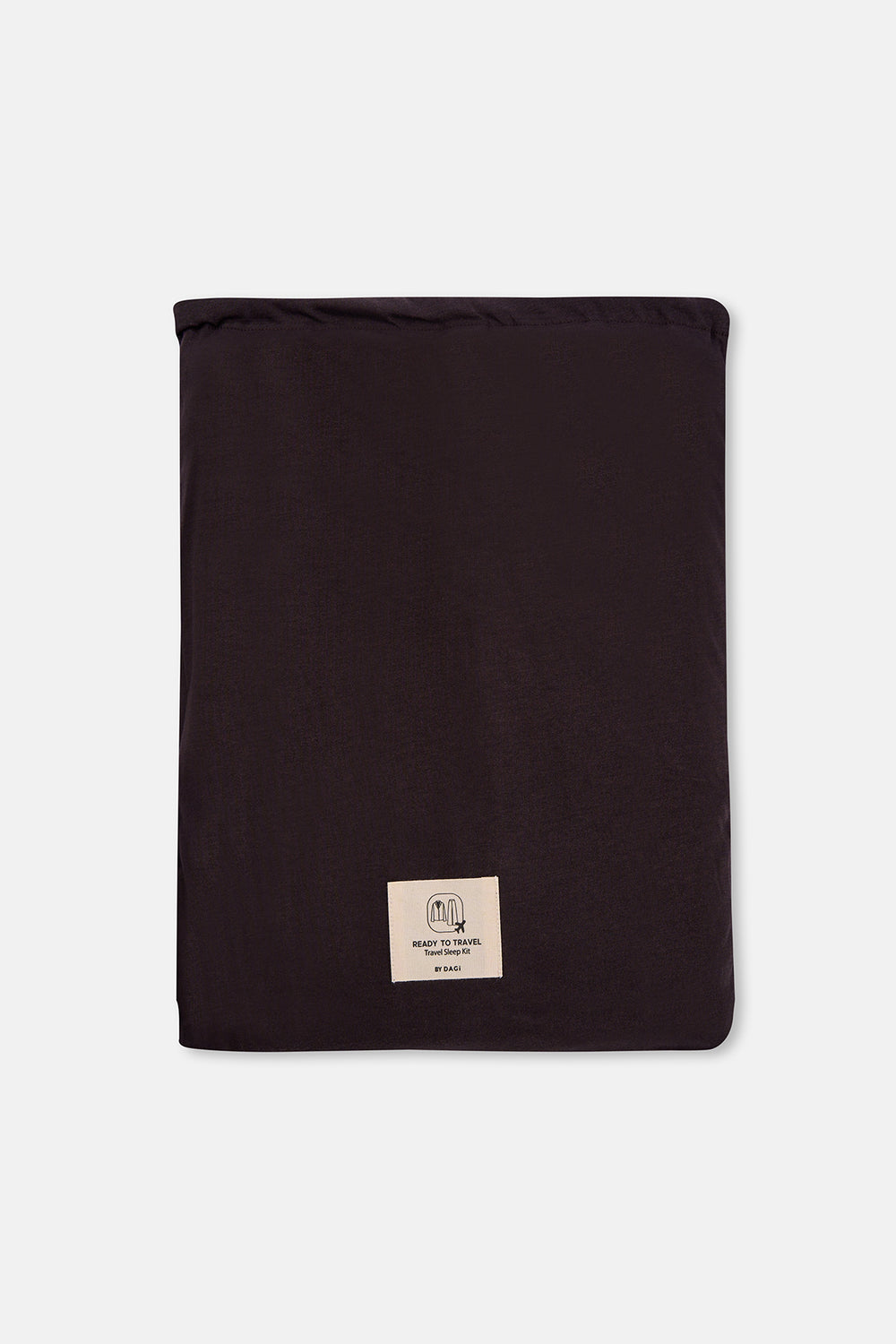 Koyu Kahve Travel Tişört Pantolon Pijama Seti