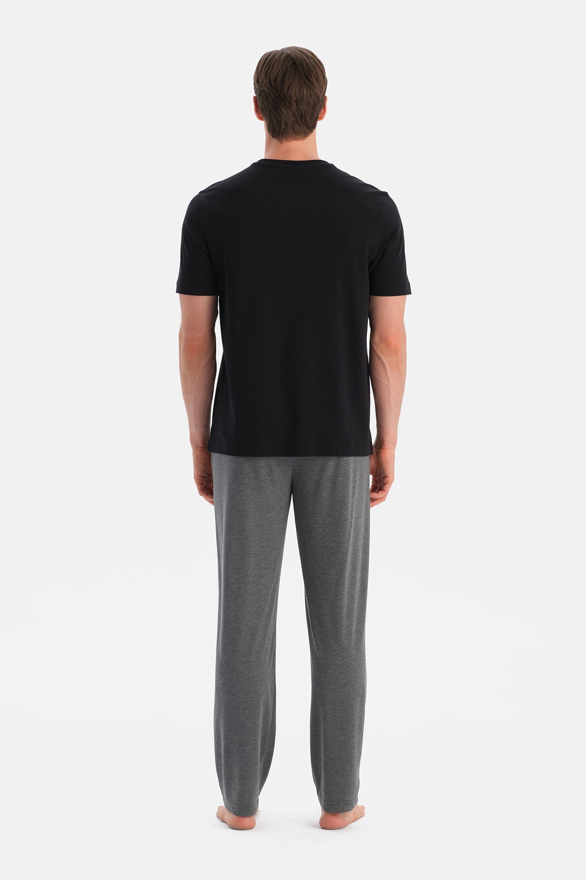 Antrasıt İkili Örme Pantolon