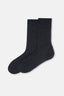 Antrasıt Erkek Yün Karışımlı İnce Rib Çorap
