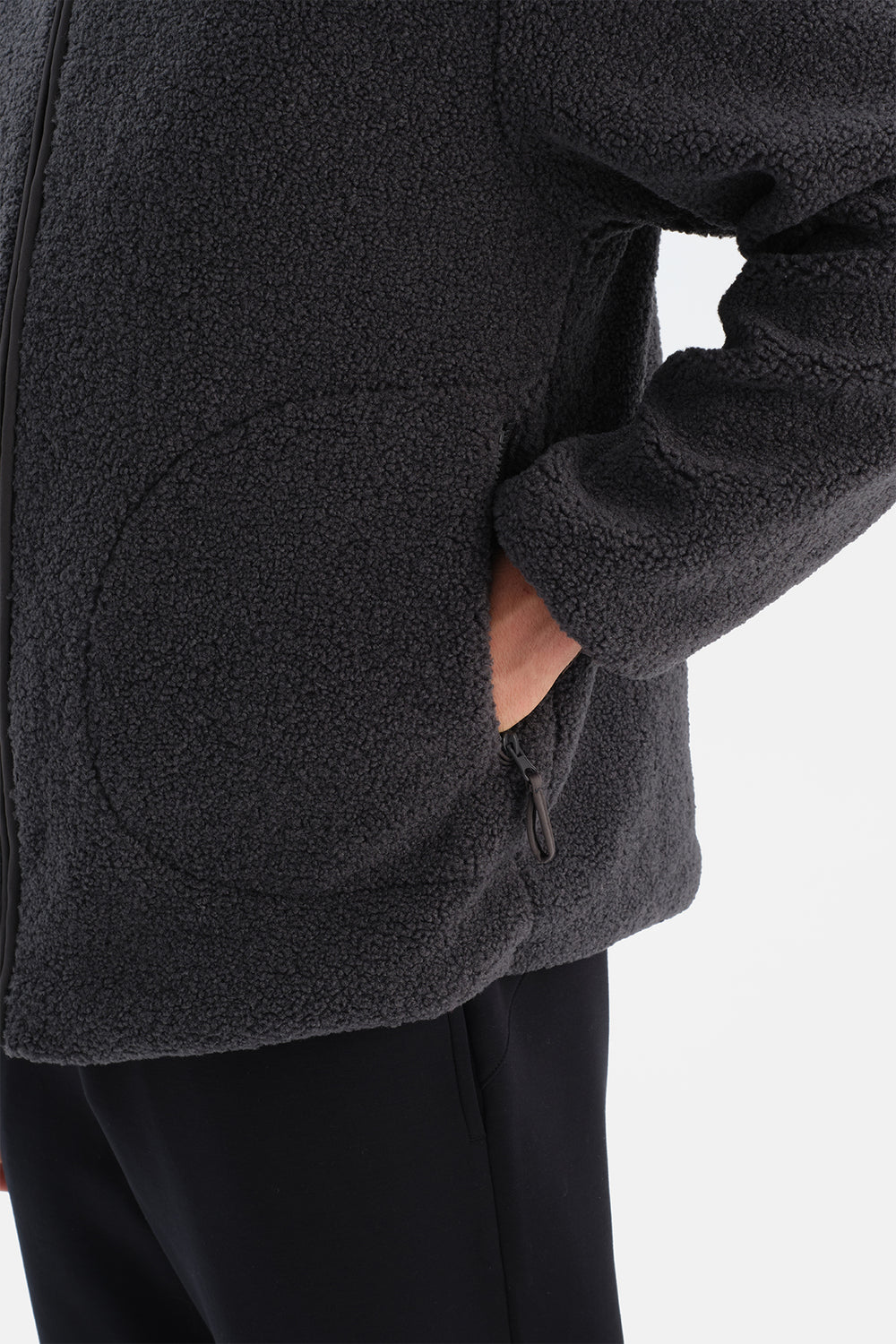 ERKEK FERMUARLI SWEATSHIRT