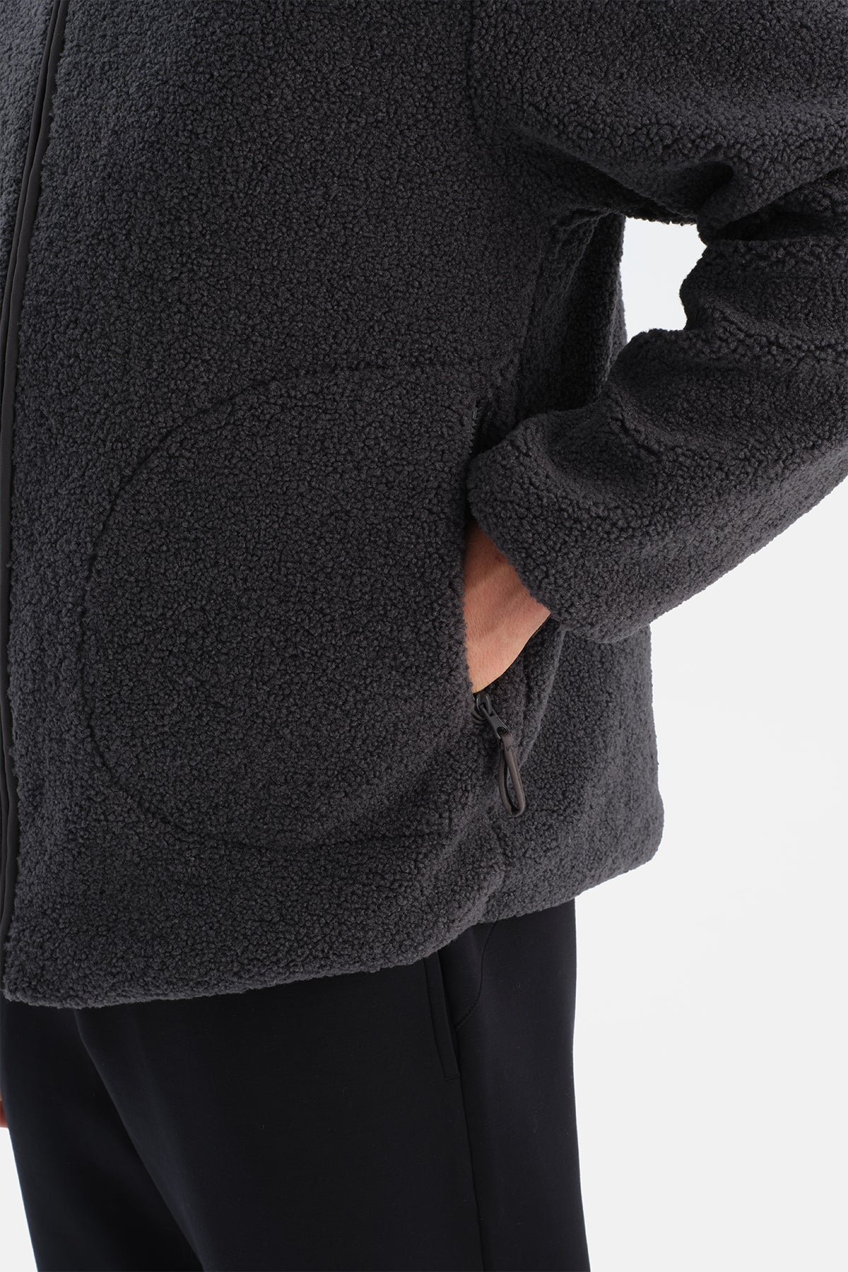 ERKEK FERMUARLI SWEATSHIRT