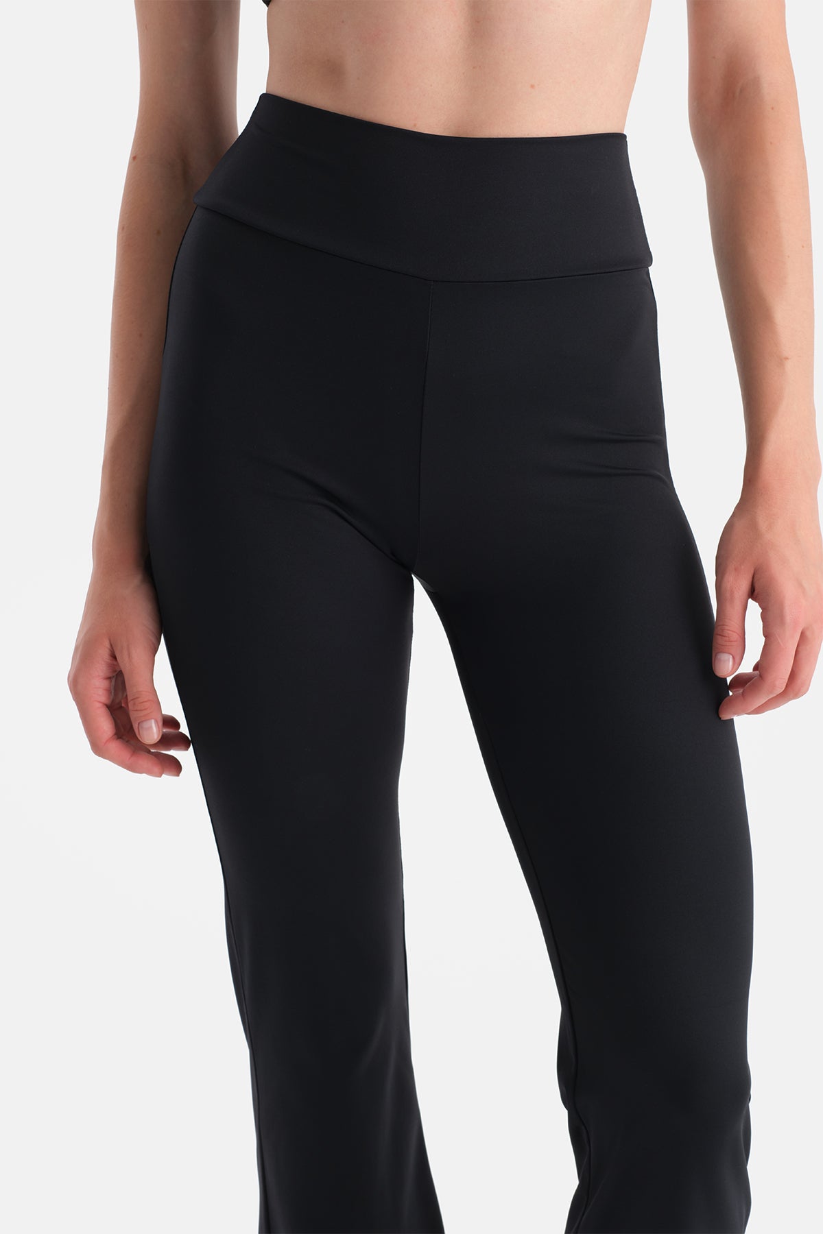 Siyah Kadın Yoga Pantolonu