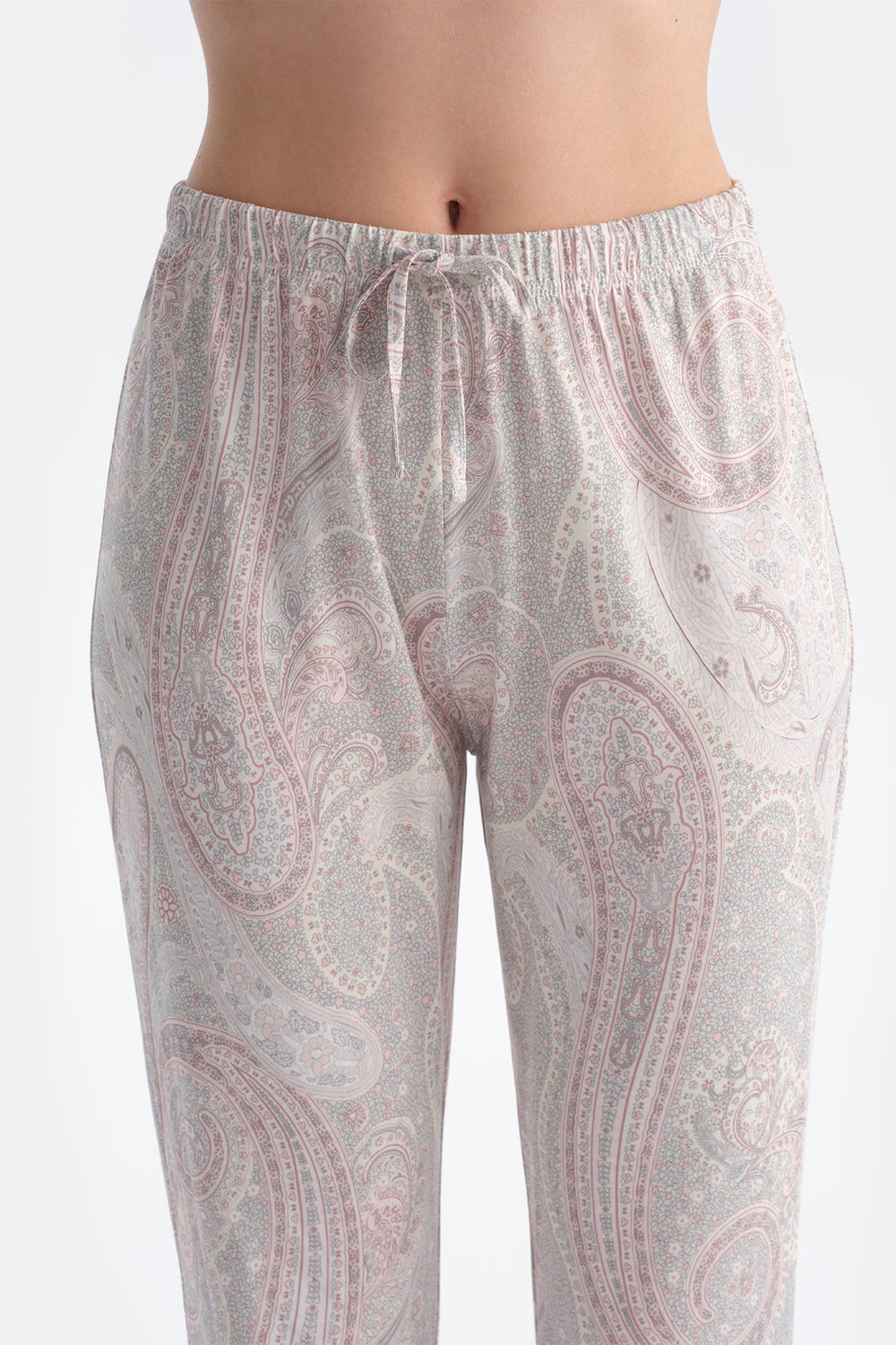 Multicolor Şal Desenli Gömlek Pantolon Takım