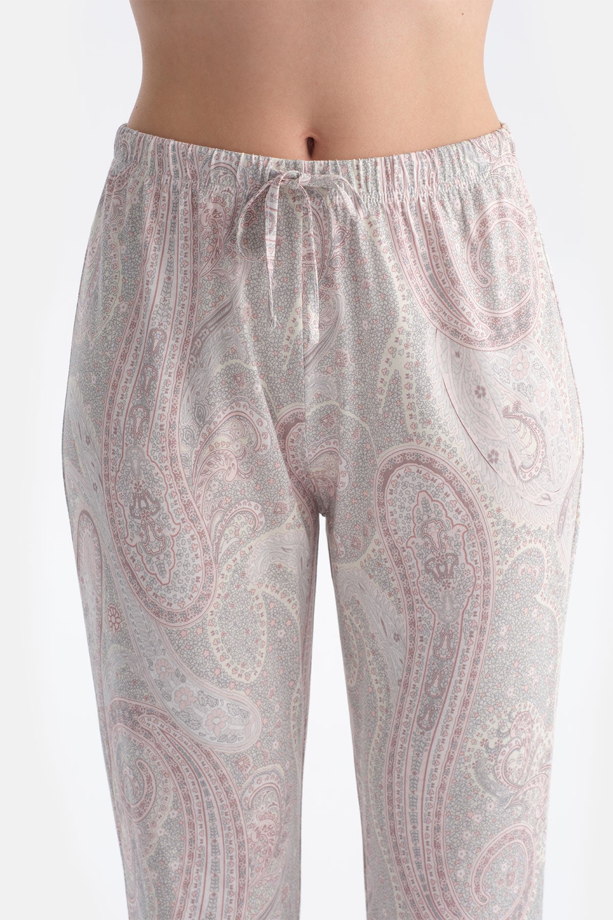 Multicolor Şal Desenli Gömlek Pantolon Takım