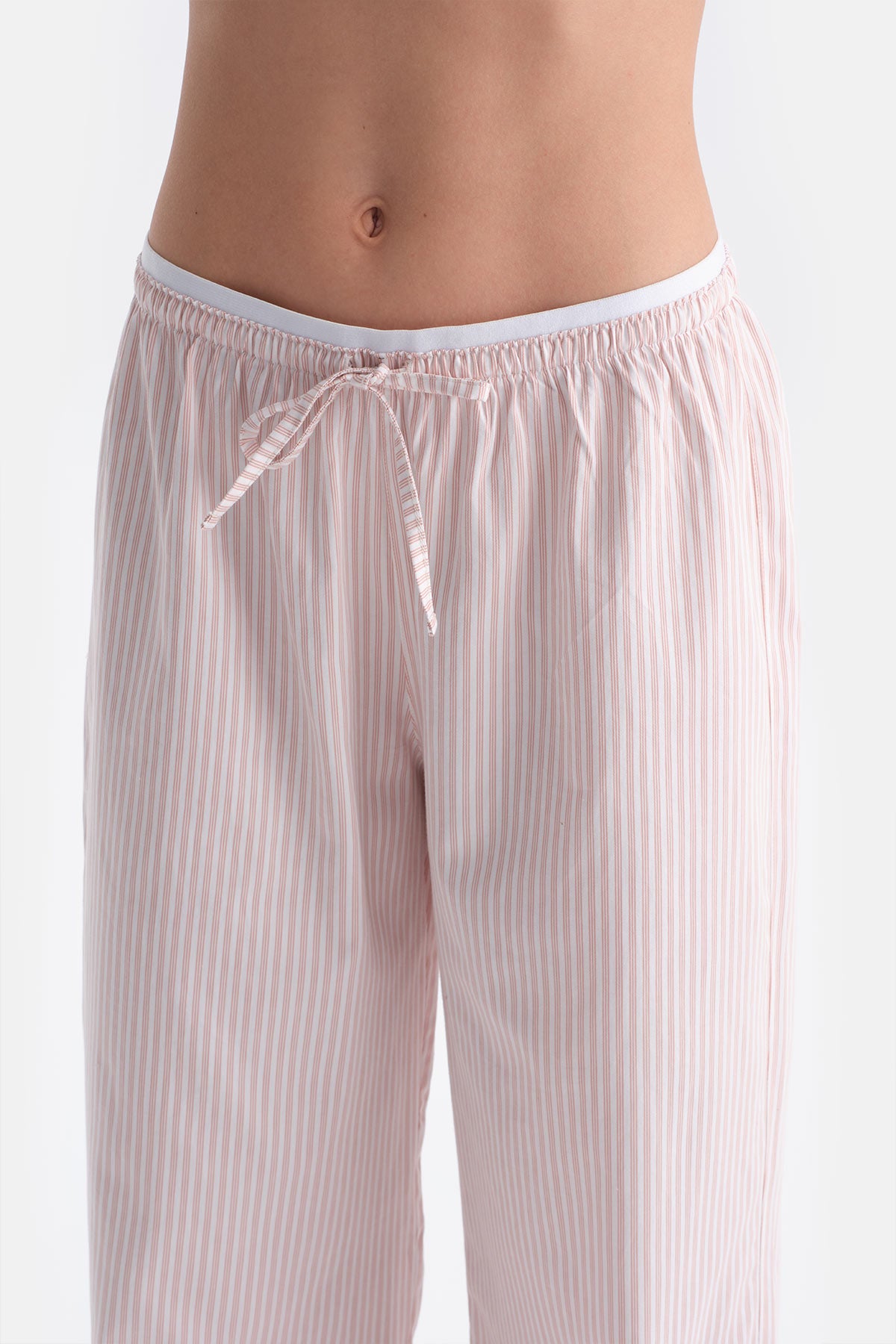 Ekru Pointel Tişört Pantolon Takım