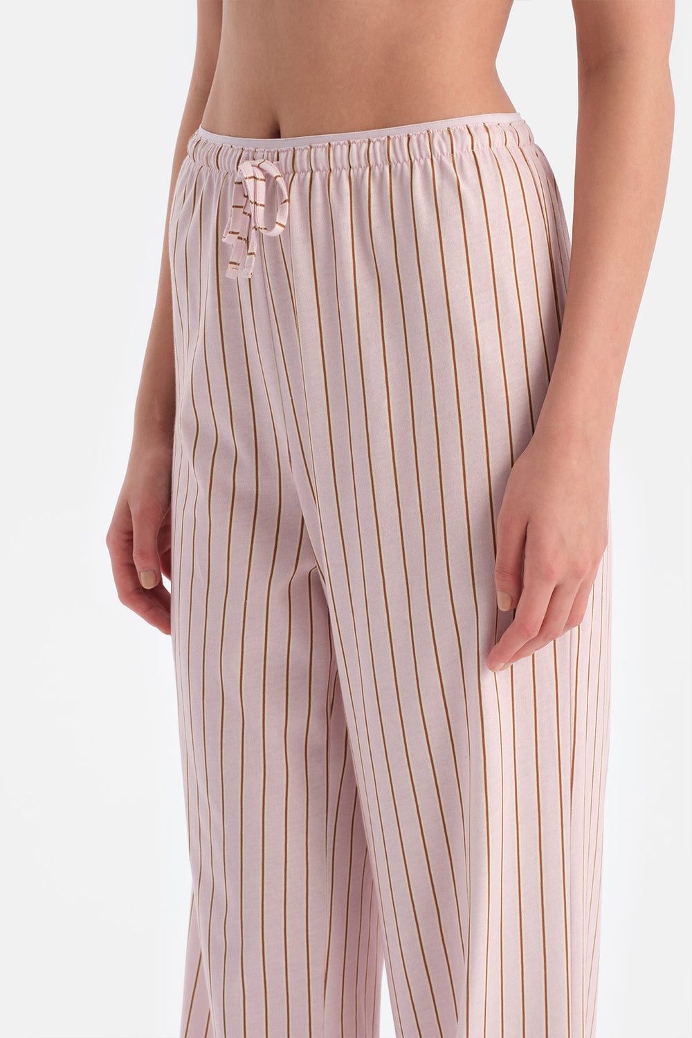 Açık Lila Köpek Baskılı Tişört Pantolon Takım