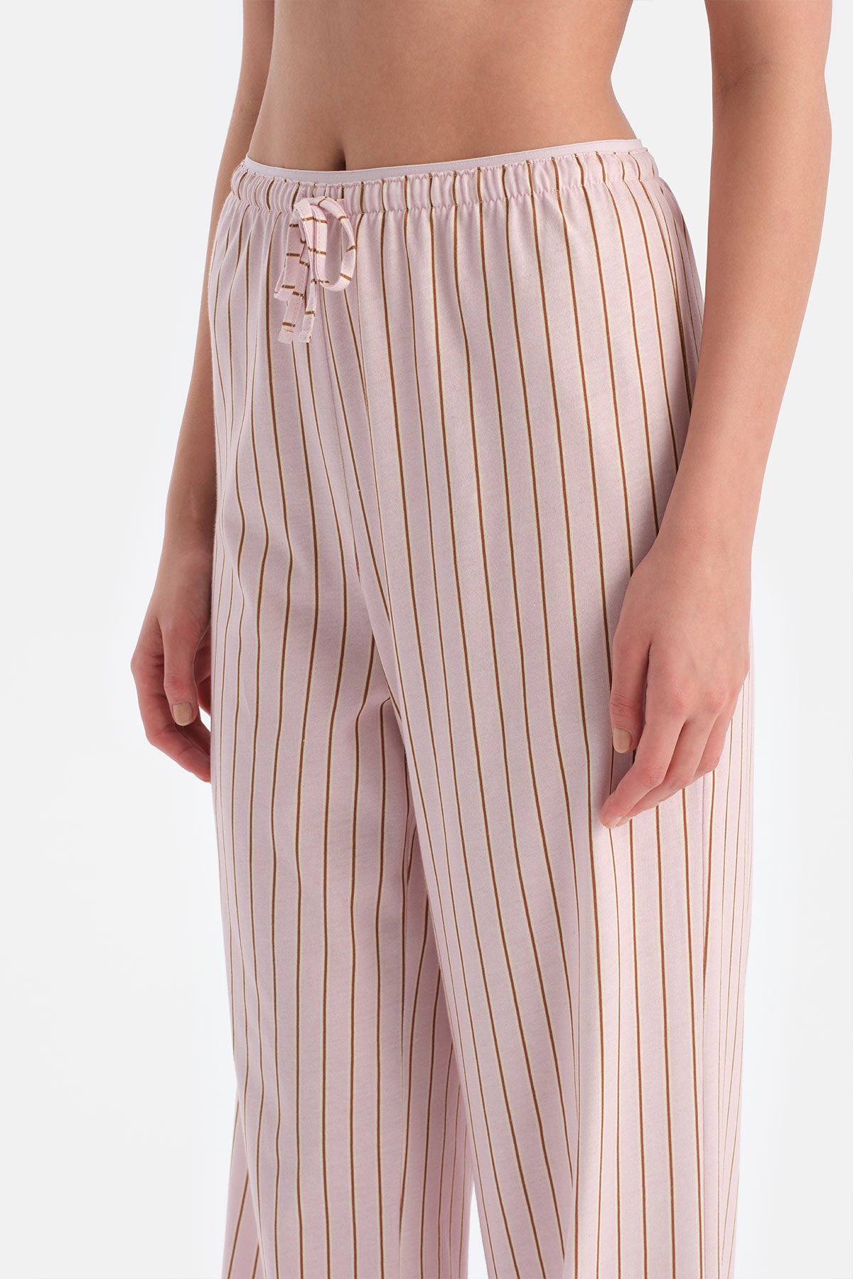 Açık Lila Köpek Baskılı Tişört Pantolon Takım