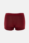 Kırmızı-Siyah 3'lu Desenli Micro Modal Boxer