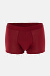 Gri-Kırmıxı 3'lu Desenli Micro Modal Boxer
