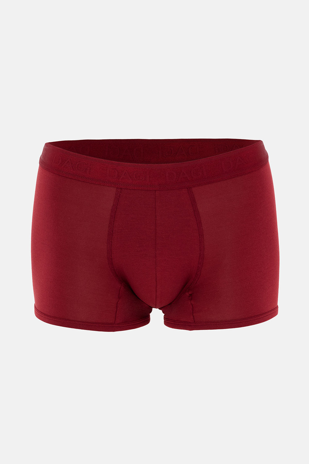 Gri-Kırmıxı 3'lu Desenli Micro Modal Boxer