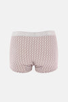 Gri-Kırmıxı 3'lu Desenli Micro Modal Boxer