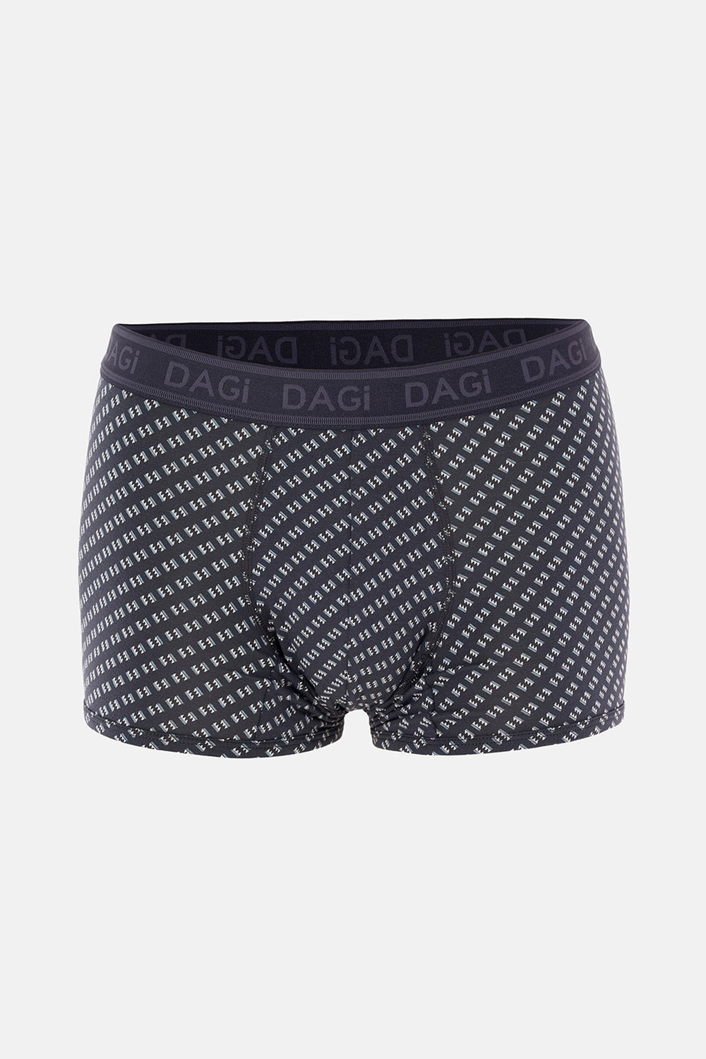 ANTRASİT-GRİ 3'lu Desenli Micro Modal Boxer