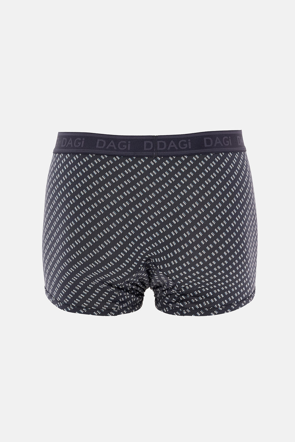 ANTRASİT-GRİ 3'lu Desenli Micro Modal Boxer