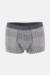 Gri Desenli Micro Modal Boxer