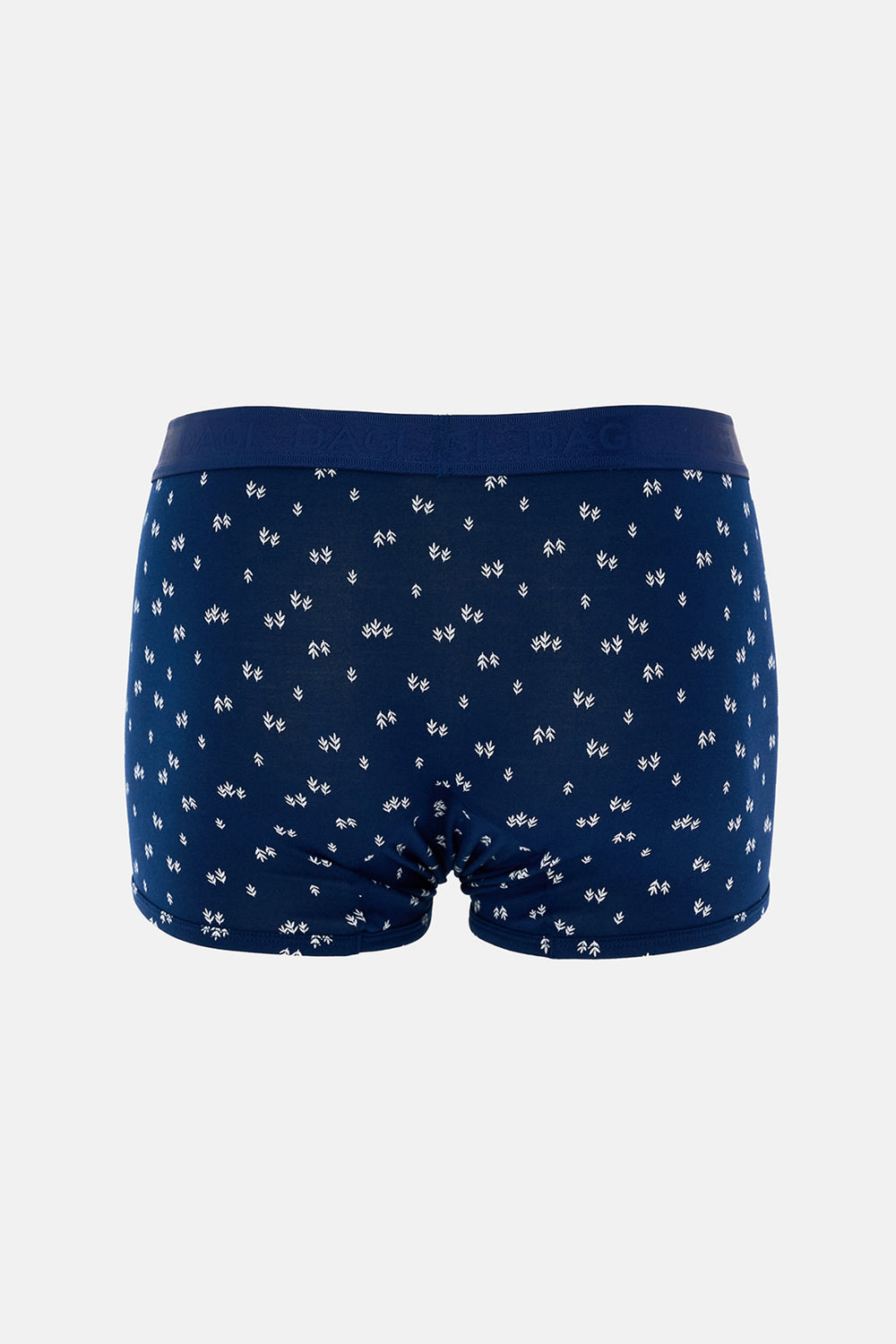 Lacivert Desenli Micro Modal Boxer