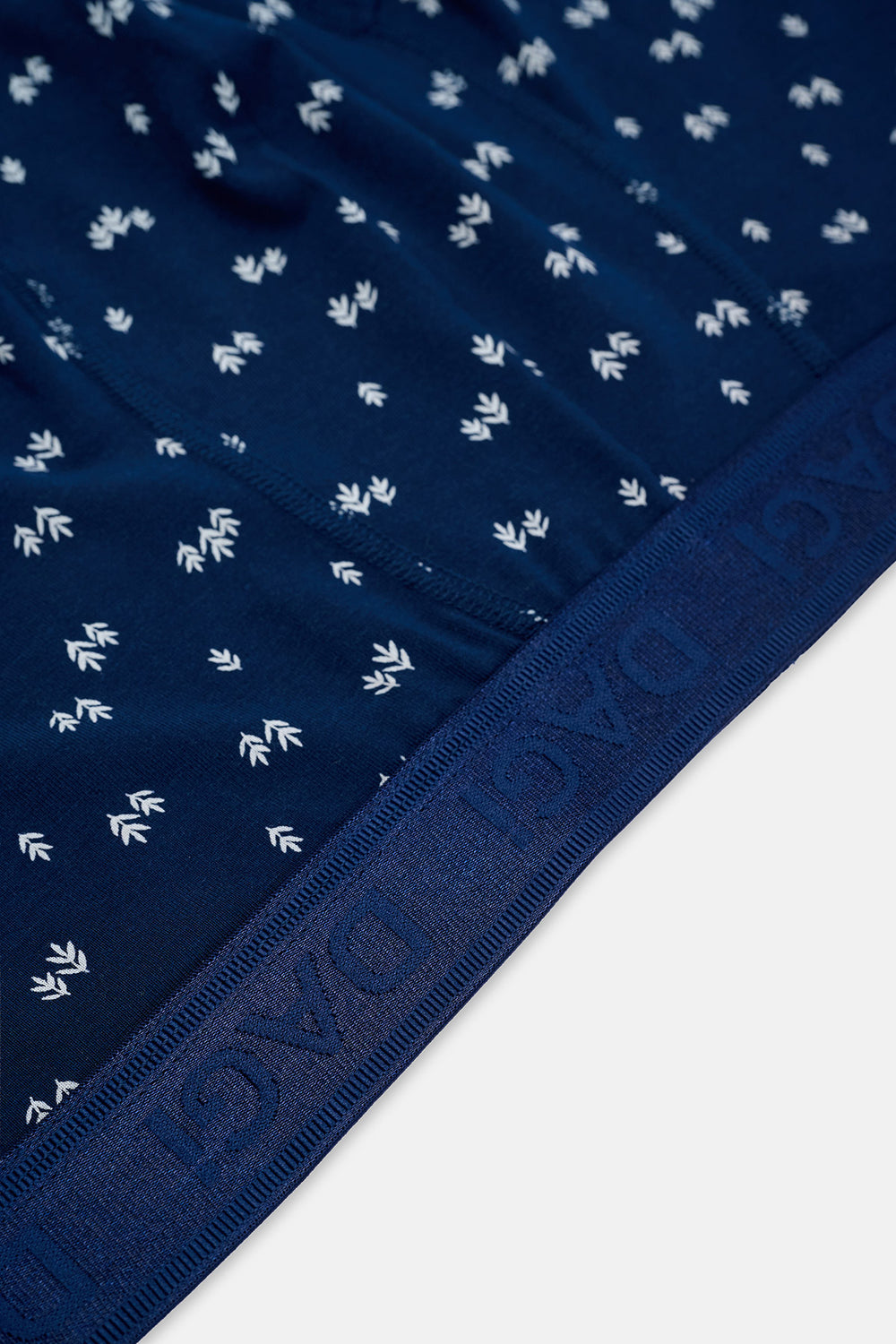 Lacivert Desenli Micro Modal Boxer