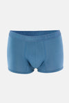 Açık Mavi-Mavi 3'lu Düz Micro Modal Boxer