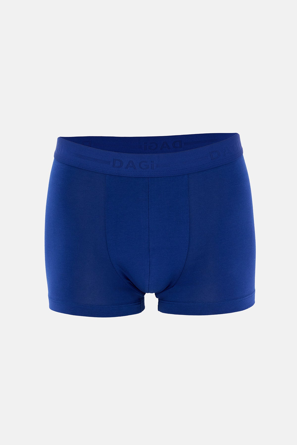 Açık Mavi-Lacivert 3'lu Desenli Pamuk Boxer