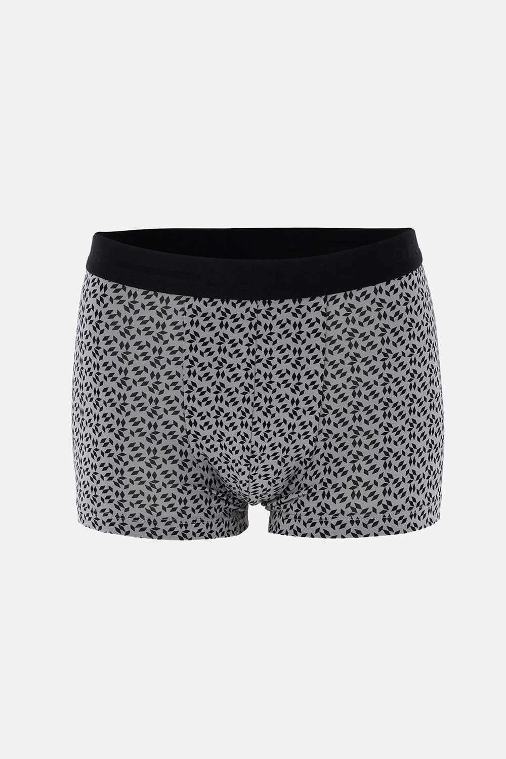 Siyah 2'li Desenli Pamuk Boxer