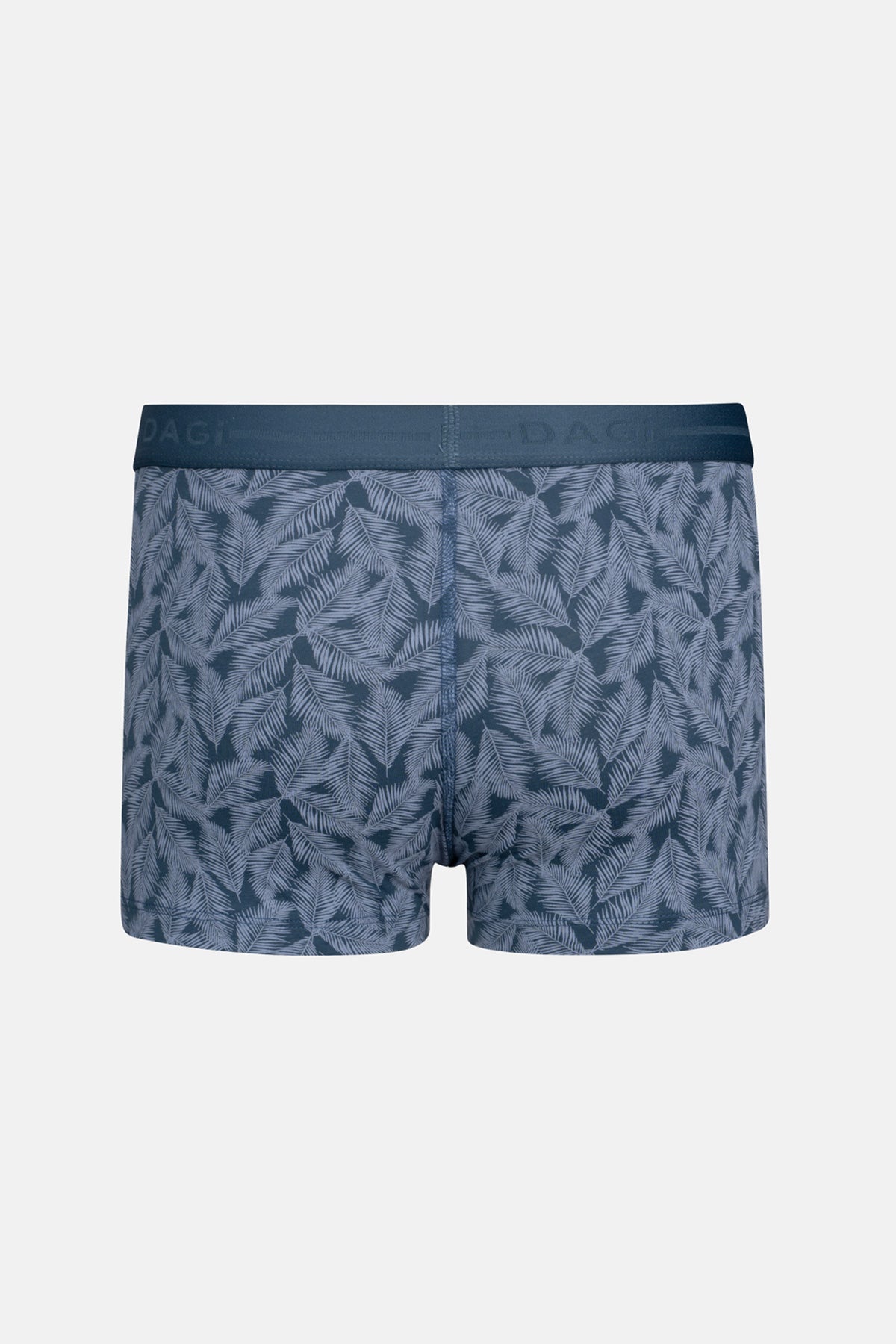 Mavi Desenli Pamuk Boxer