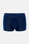 LACİVERT-SU YEŞİLİ 3'lü Desenli Micro Modal Boxer