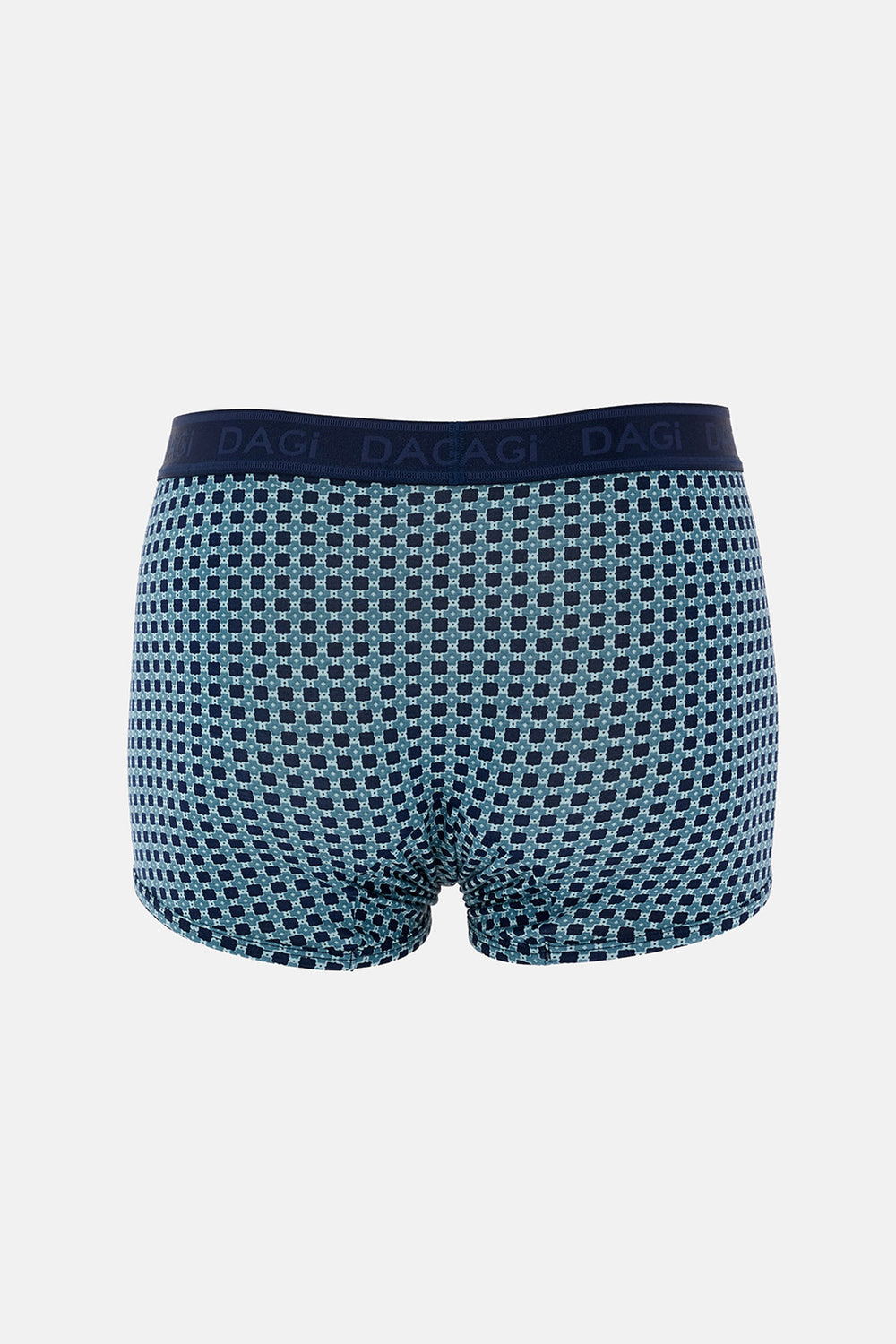 LACİVERT-SU YEŞİLİ 3'lü Desenli Micro Modal Boxer