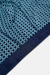 LACİVERT-SU YEŞİLİ 3'lü Desenli Micro Modal Boxer