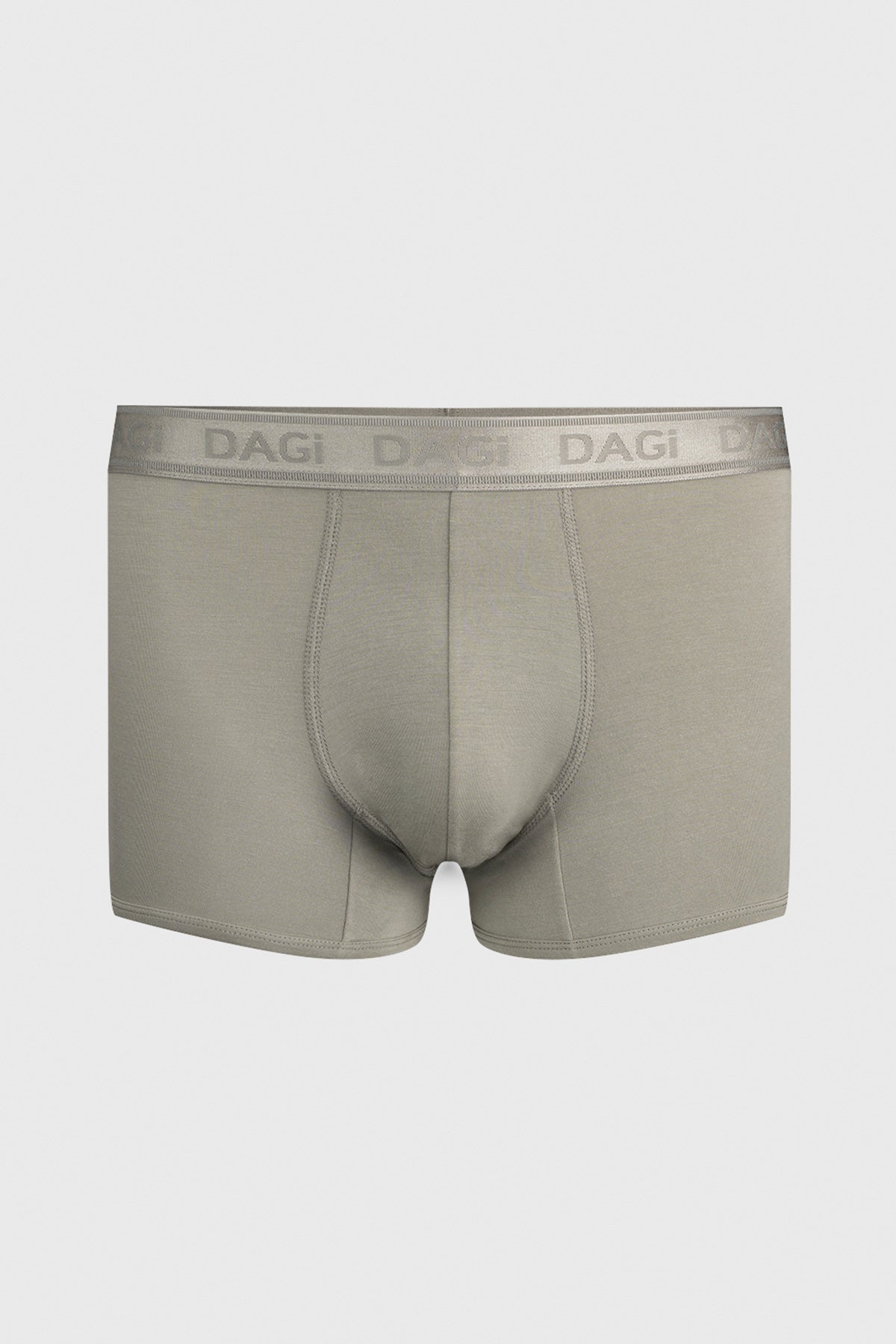 HAKİ-KOYU GRİ 3'lü Desenli Micro Modal Boxer
