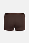 GRİ-KAHVE Desenli Micro Modal Boxer