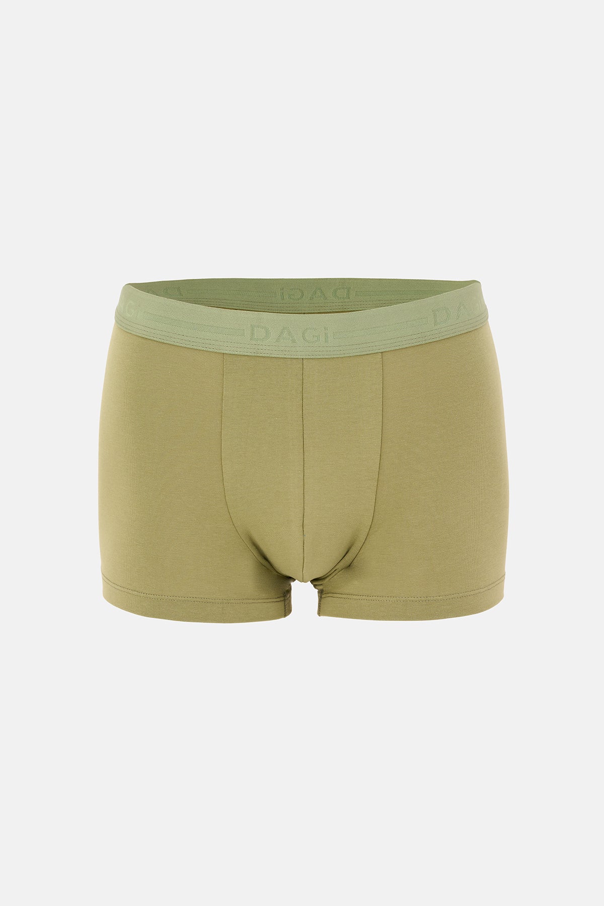 HAKİ-YEŞİL 2'li Desenli Pamuk Boxer