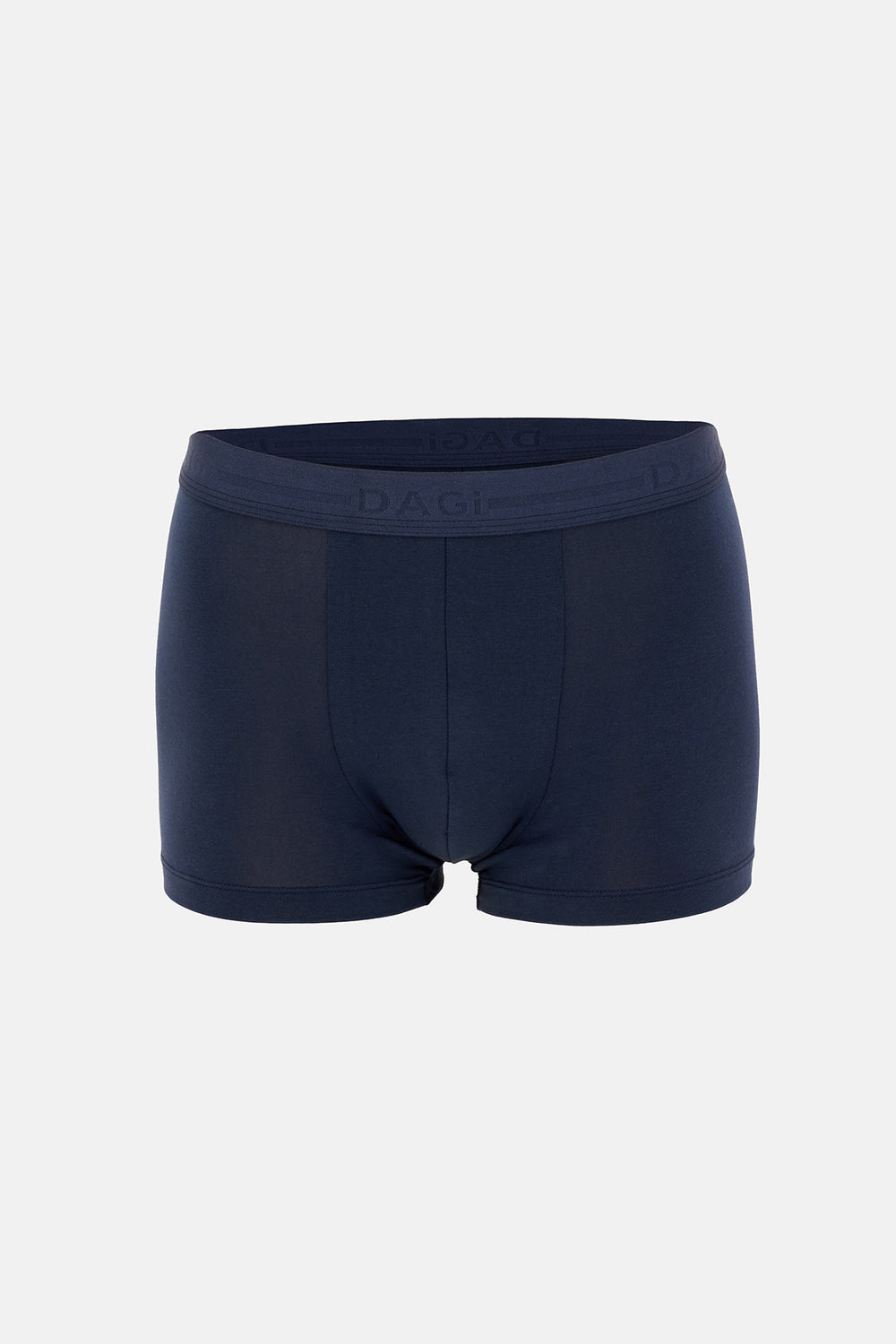 Gri-Lacivert 3'lü Desenli Pamuk Boxer