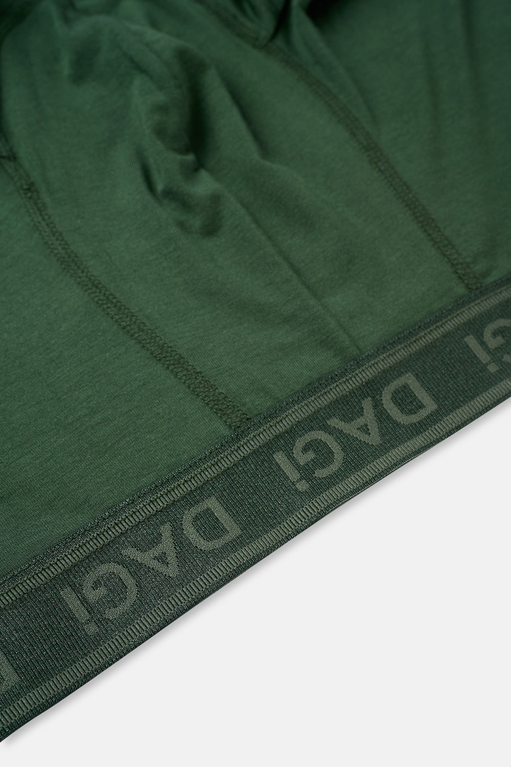 KOYU YEŞİL-YEŞİL 3'lü Düz Micro Modal Boxer