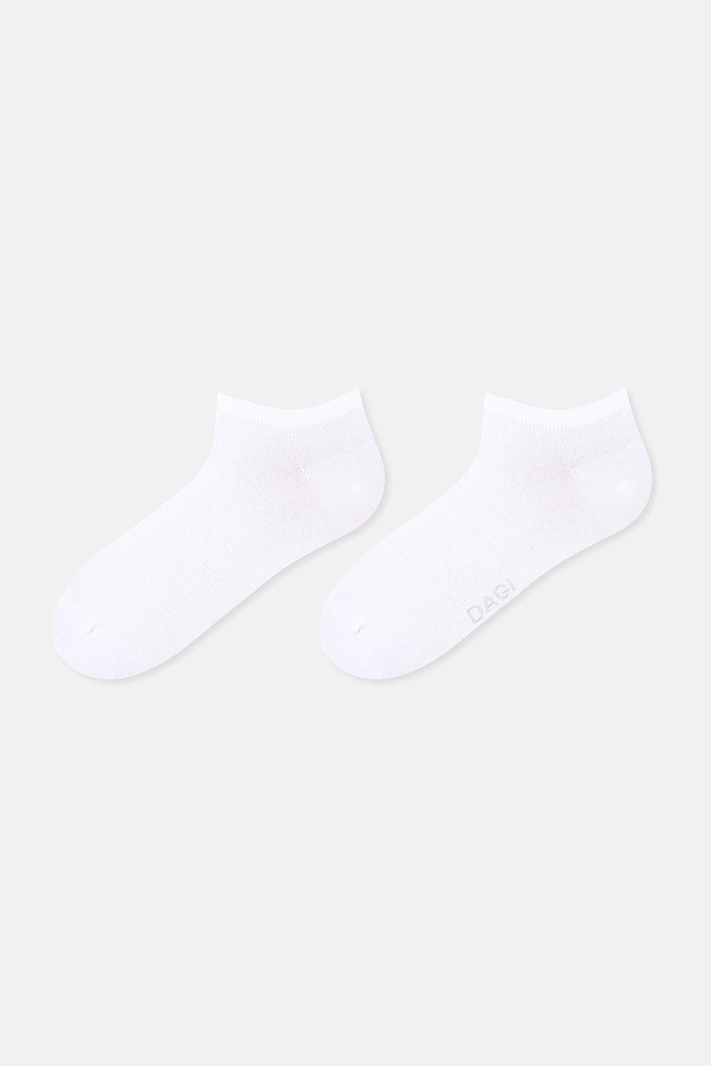 Beyaz-Mavi Erkek 2'li Basic Kısa Spor Çorabı