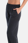 Siyah Cepli Basic Modal Pantolon